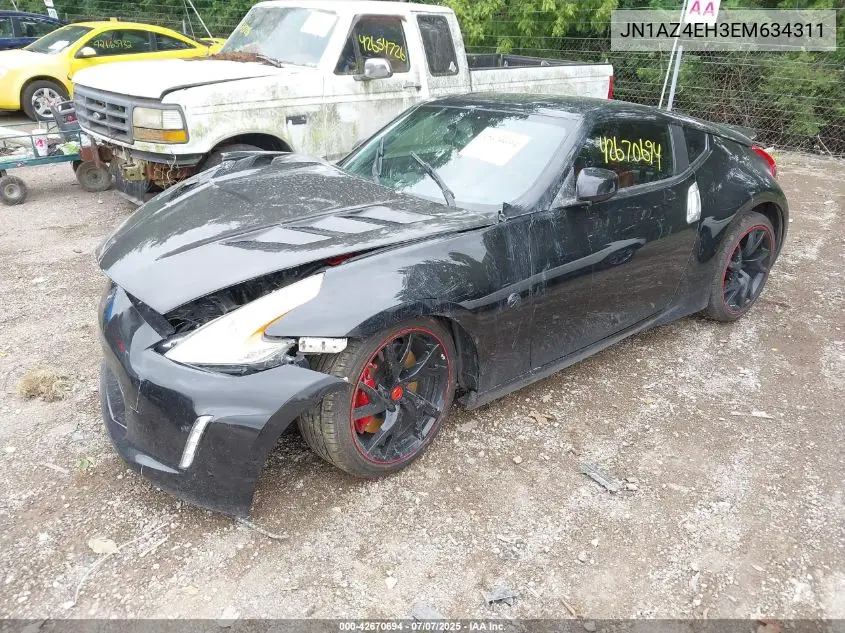 2014 Nissan 370Z Nismo/Touring VIN: JN1AZ4EH3EM634311 Lot: 42670694