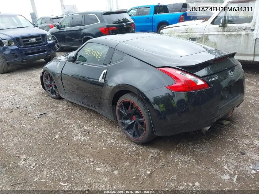 2014 Nissan 370Z Nismo/Touring VIN: JN1AZ4EH3EM634311 Lot: 42670694