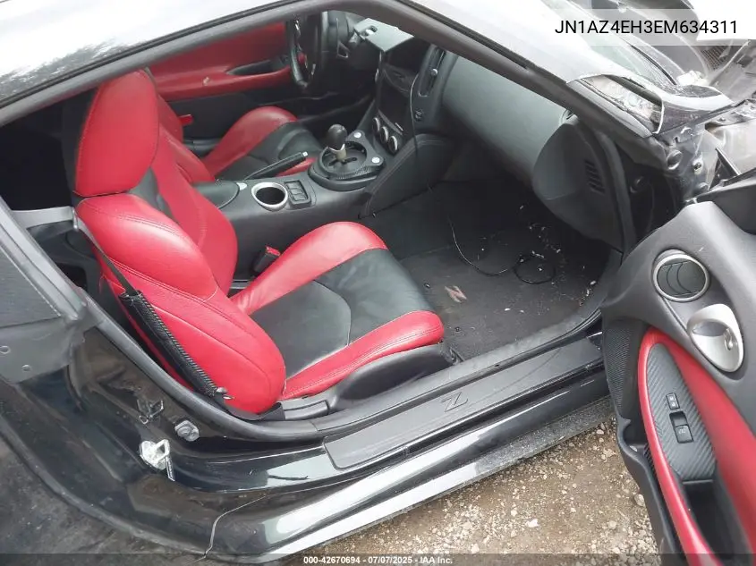 2014 Nissan 370Z Nismo/Touring VIN: JN1AZ4EH3EM634311 Lot: 42670694