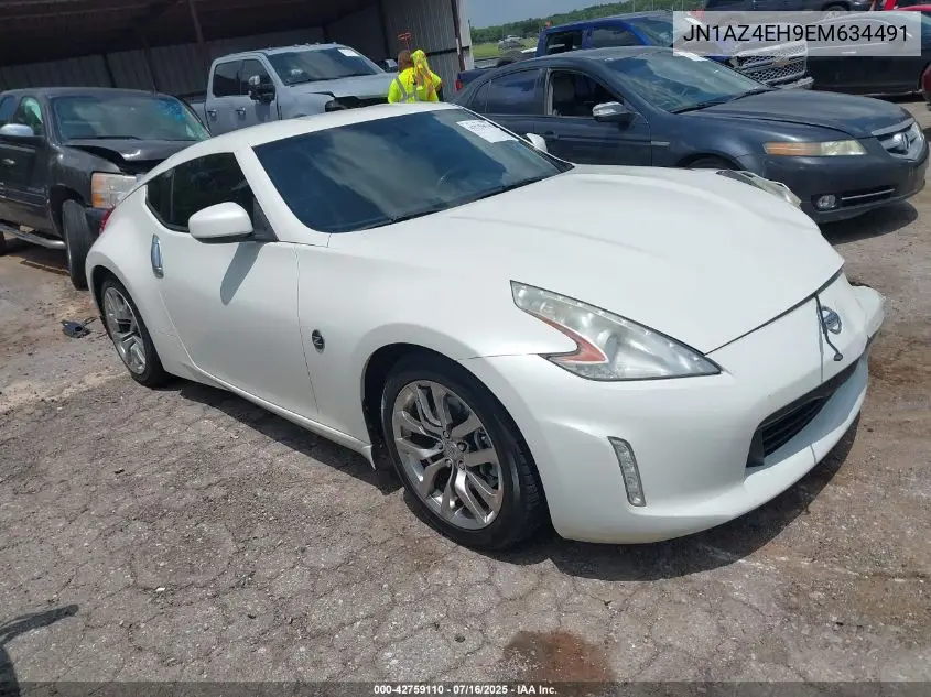 2014 Nissan 370Z VIN: JN1AZ4EH9EM634491 Lot: 42759110
