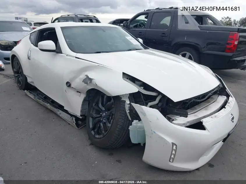 2015 Nissan 370Z Touring VIN: JN1AZ4EH0FM441681 Lot: 42065035