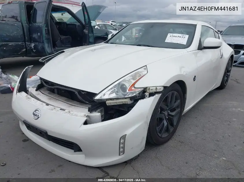 2015 Nissan 370Z Touring VIN: JN1AZ4EH0FM441681 Lot: 42065035