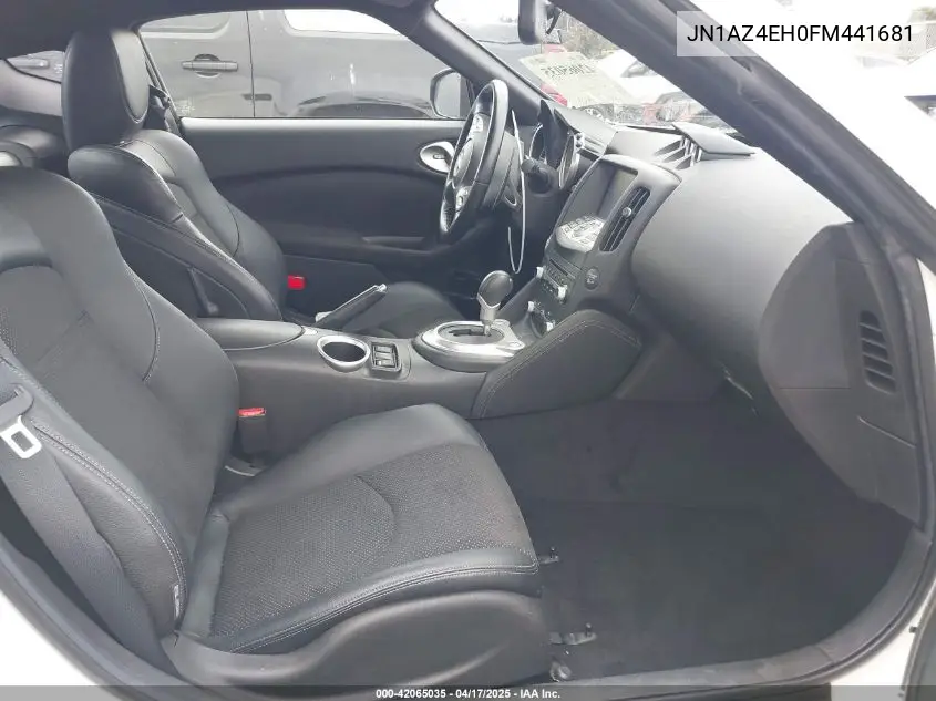 2015 Nissan 370Z Touring VIN: JN1AZ4EH0FM441681 Lot: 42065035