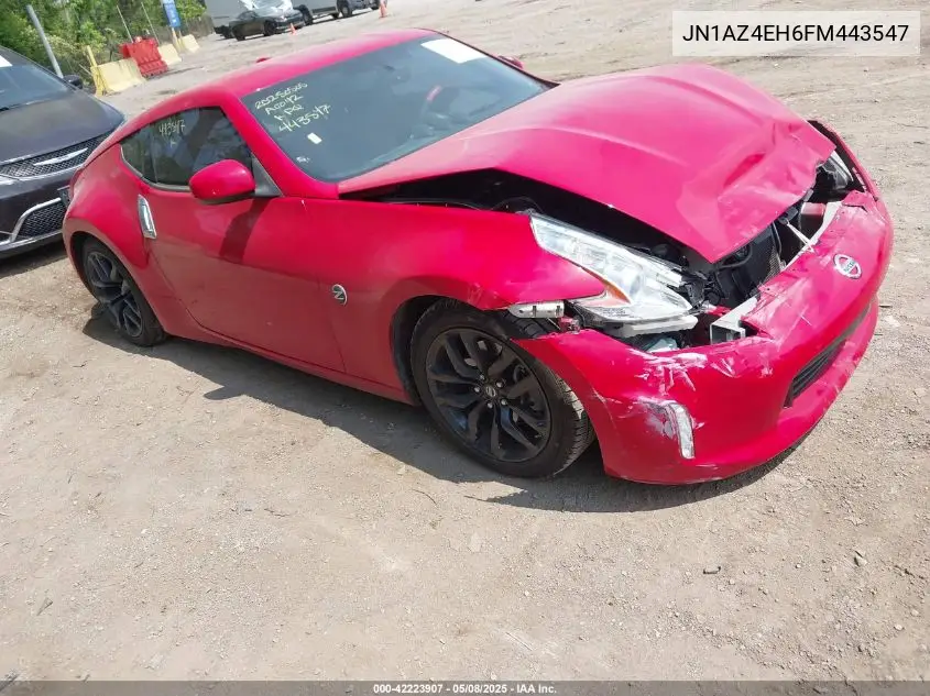 2015 Nissan 370Z Touring VIN: JN1AZ4EH6FM443547 Lot: 42223907
