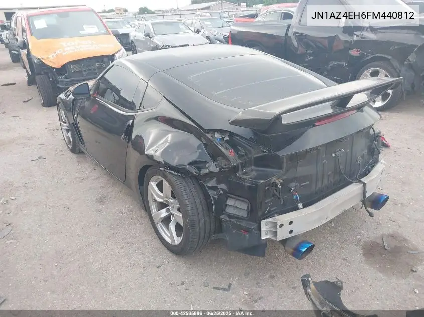 2015 Nissan 370Z VIN: JN1AZ4EH6FM440812 Lot: 42585696