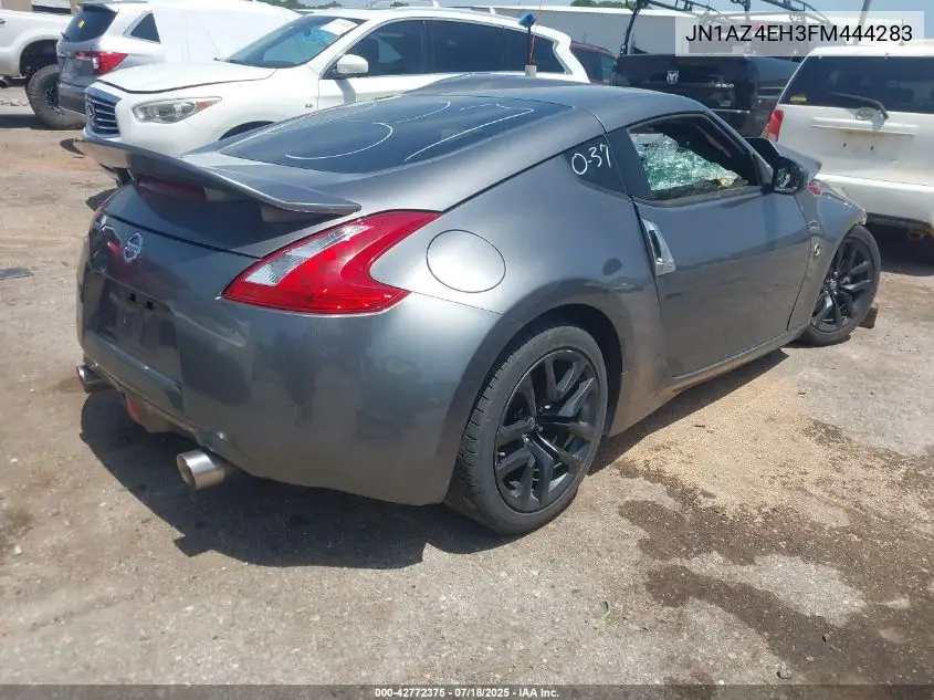 2015 Nissan 370Z Nismo/Nismo Tech/Sport/Sport Tech/Touring VIN: JN1AZ4EH3FM444283 Lot: 42772375
