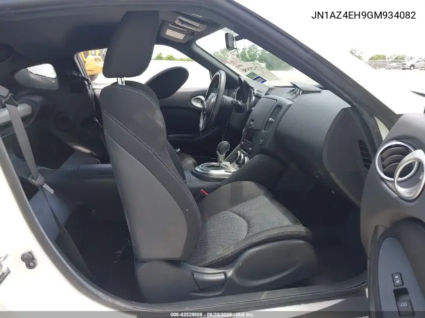 2016 Nissan 370Z VIN: JN1AZ4EH9GM934082 Lot: 42529886