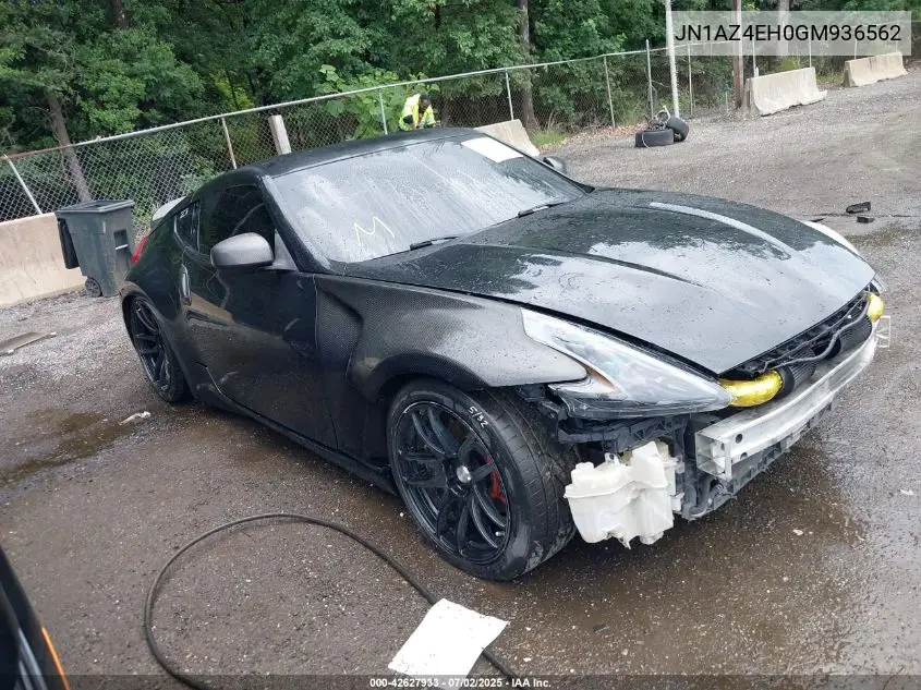 2016 Nissan 370Z Nismo/Nismo Tech/Sport/Sport Tech/Touring VIN: JN1AZ4EH0GM936562 Lot: 42627933