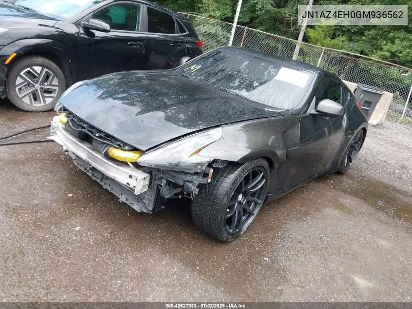 2016 Nissan 370Z Nismo/Nismo Tech/Sport/Sport Tech/Touring VIN: JN1AZ4EH0GM936562 Lot: 42627933