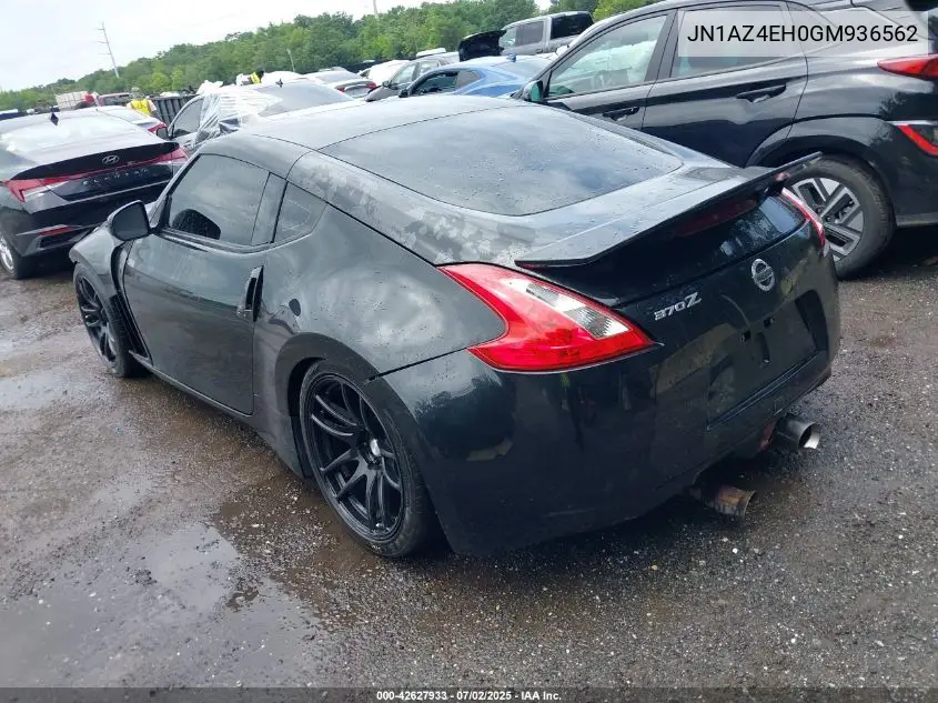 2016 Nissan 370Z Nismo/Nismo Tech/Sport/Sport Tech/Touring VIN: JN1AZ4EH0GM936562 Lot: 42627933