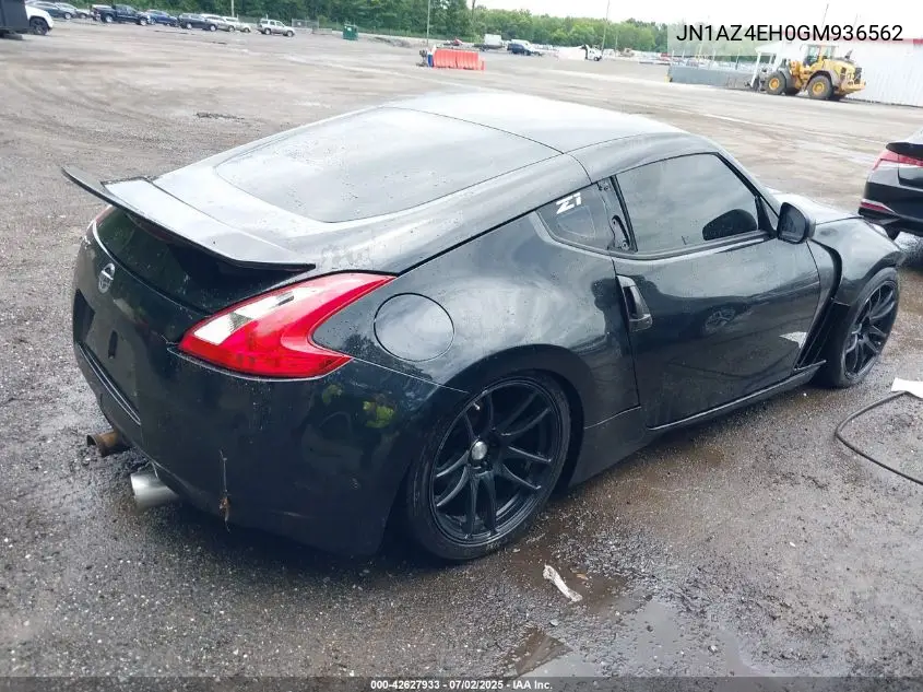 2016 Nissan 370Z Nismo/Nismo Tech/Sport/Sport Tech/Touring VIN: JN1AZ4EH0GM936562 Lot: 42627933