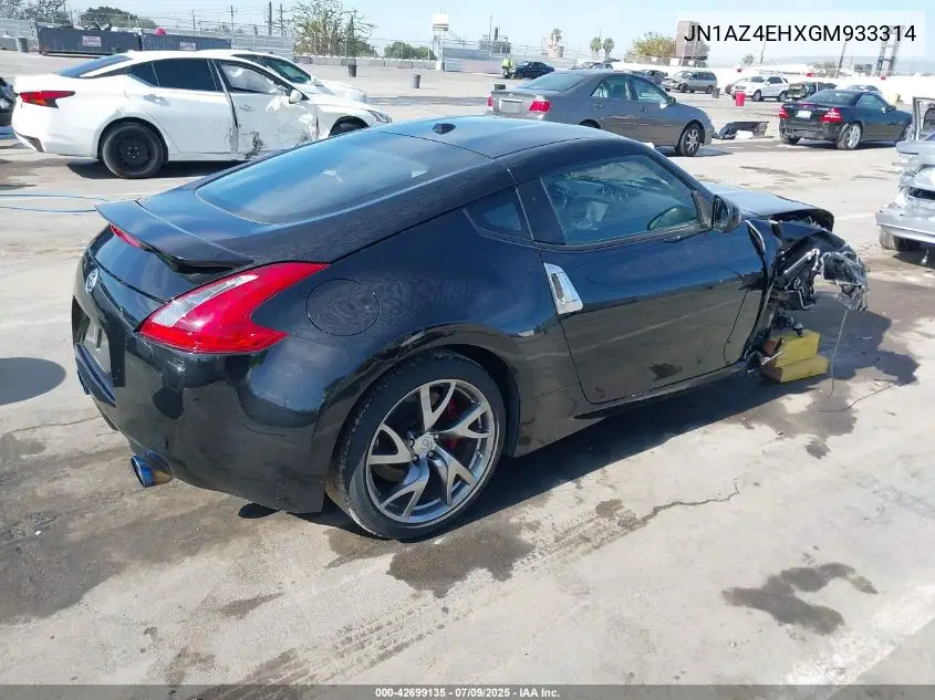 2016 Nissan 370Z Sport Tech VIN: JN1AZ4EHXGM933314 Lot: 42699135