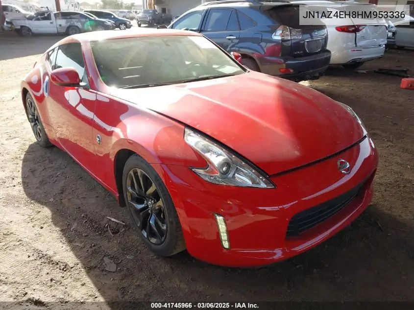 2017 Nissan 370Z VIN: JN1AZ4EH8HM953336 Lot: 41745966