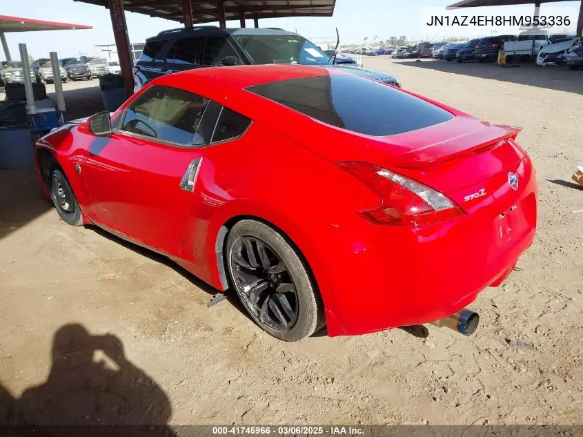 2017 Nissan 370Z VIN: JN1AZ4EH8HM953336 Lot: 41745966