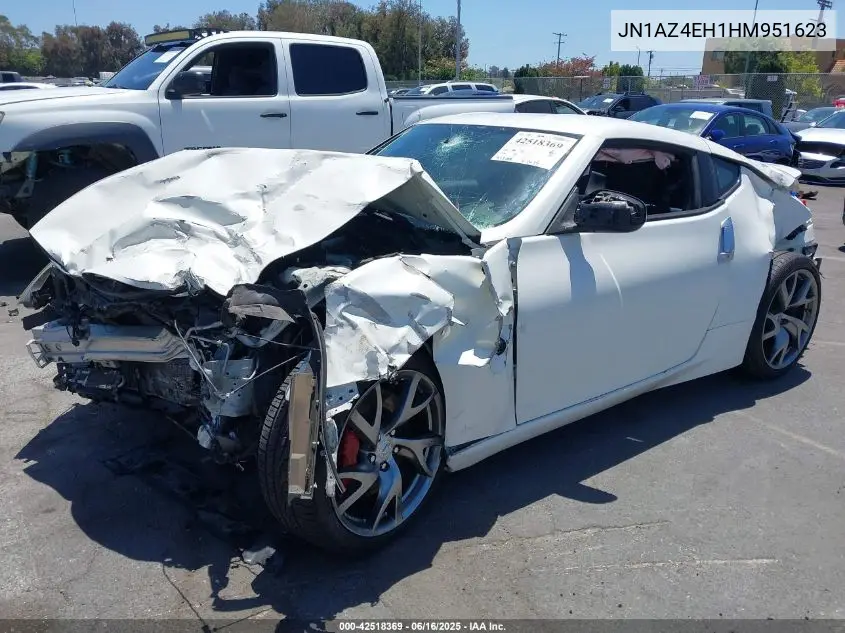 2017 Nissan 370Z Sport VIN: JN1AZ4EH1HM951623 Lot: 42518369