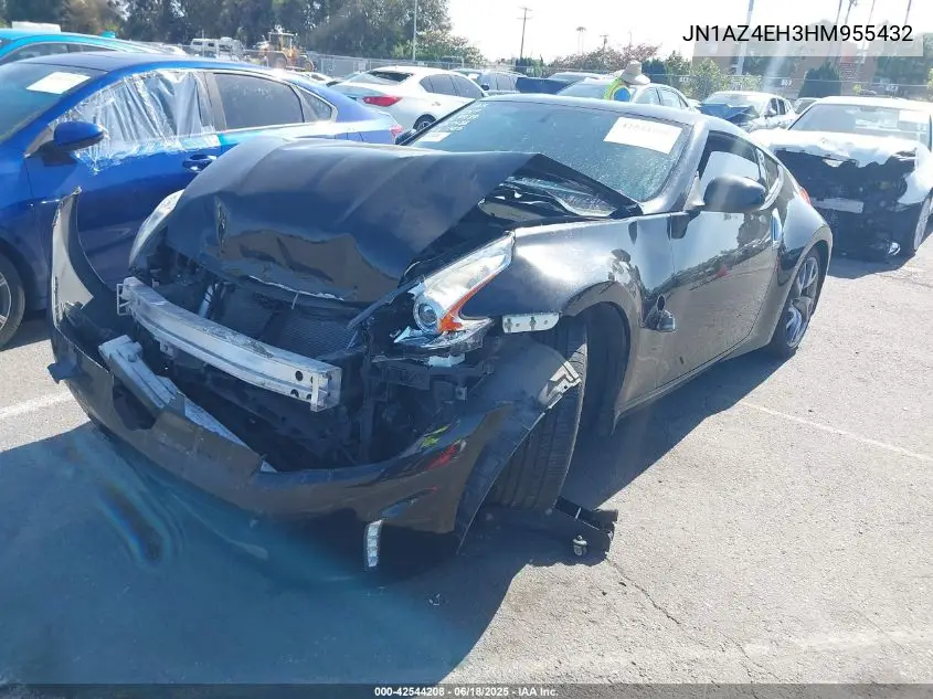 2017 Nissan 370Z Sport VIN: JN1AZ4EH3HM955432 Lot: 42544208
