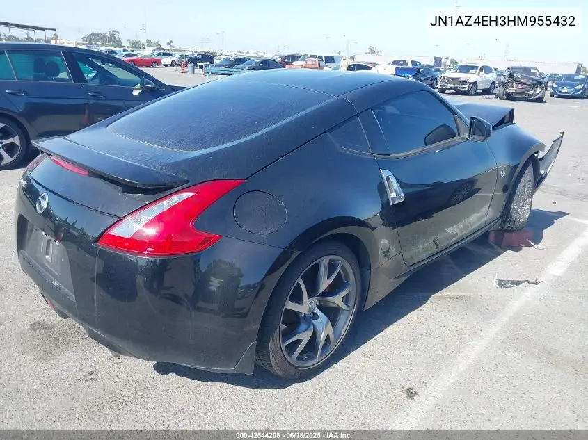 2017 Nissan 370Z Sport VIN: JN1AZ4EH3HM955432 Lot: 42544208