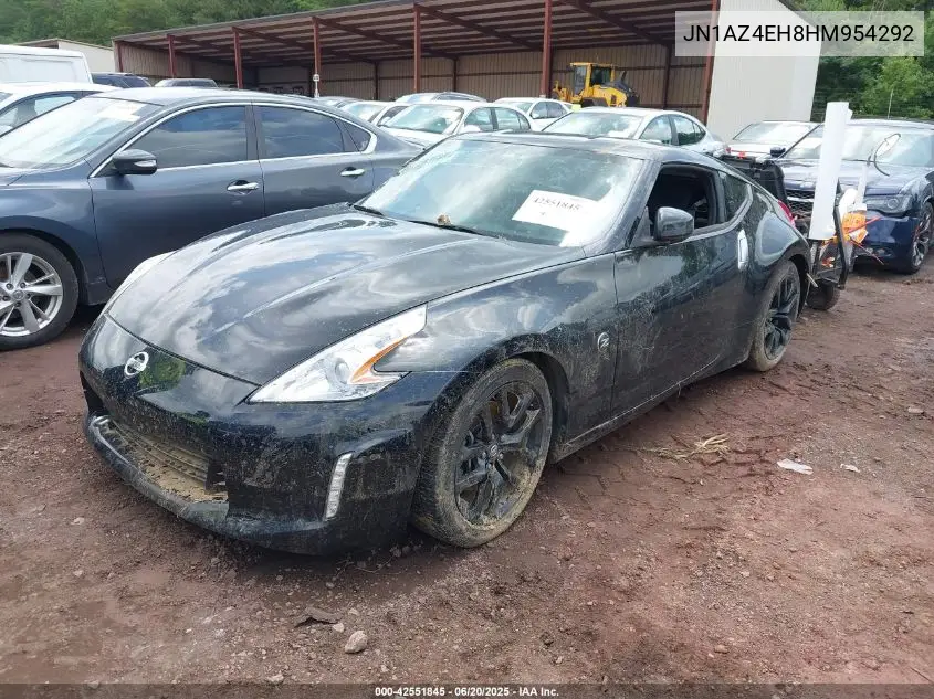 2017 Nissan 370Z Touring VIN: JN1AZ4EH8HM954292 Lot: 42551845