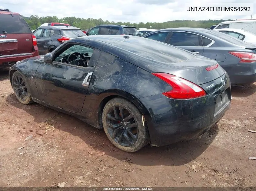 2017 Nissan 370Z Touring VIN: JN1AZ4EH8HM954292 Lot: 42551845