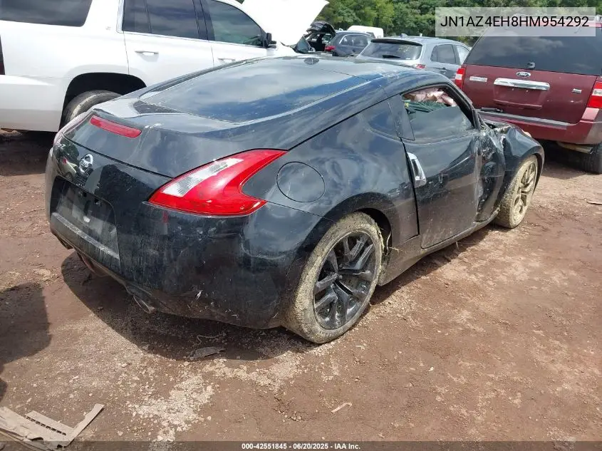 2017 Nissan 370Z Touring VIN: JN1AZ4EH8HM954292 Lot: 42551845