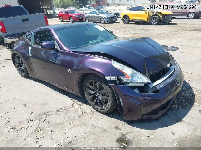 2017 Nissan 370Z VIN: JN1AZ4EH9HM954298 Lot: 42659262