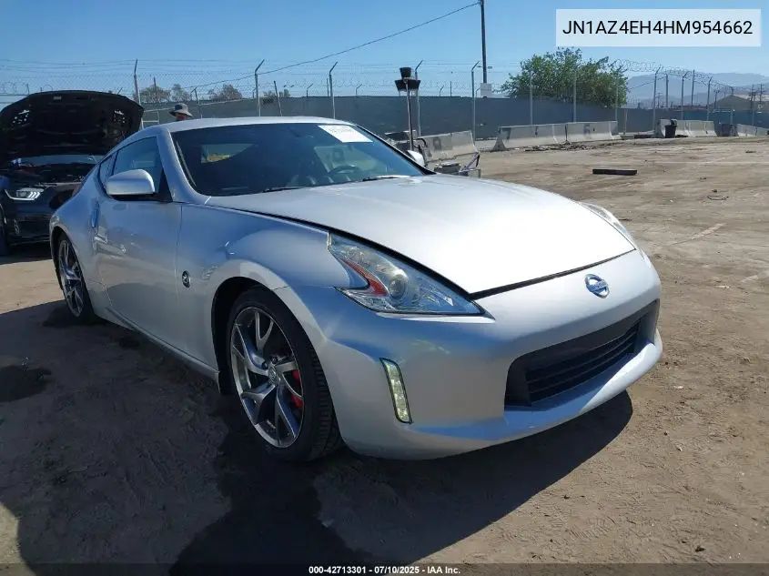 2017 Nissan 370Z Tour/Spt/Tech/Nismo/Tech VIN: JN1AZ4EH4HM954662 Lot: 42713301