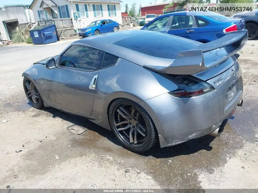 2017 Nissan 370Z VIN: JN1AZ4EH5HM953746 Lot: 42728986