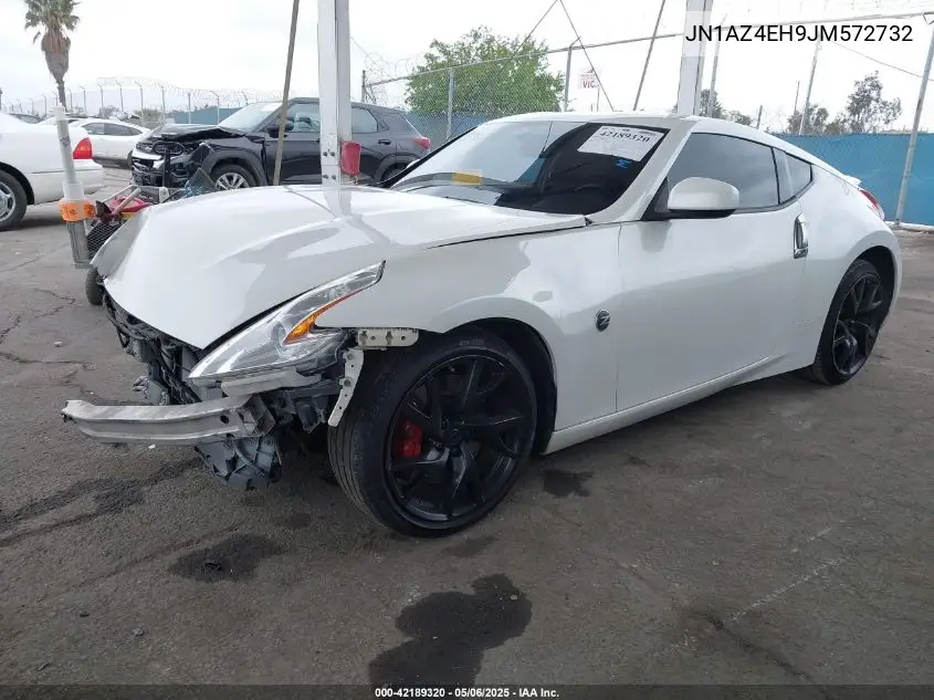 2018 Nissan 370Z VIN: JN1AZ4EH9JM572732 Lot: 42189320