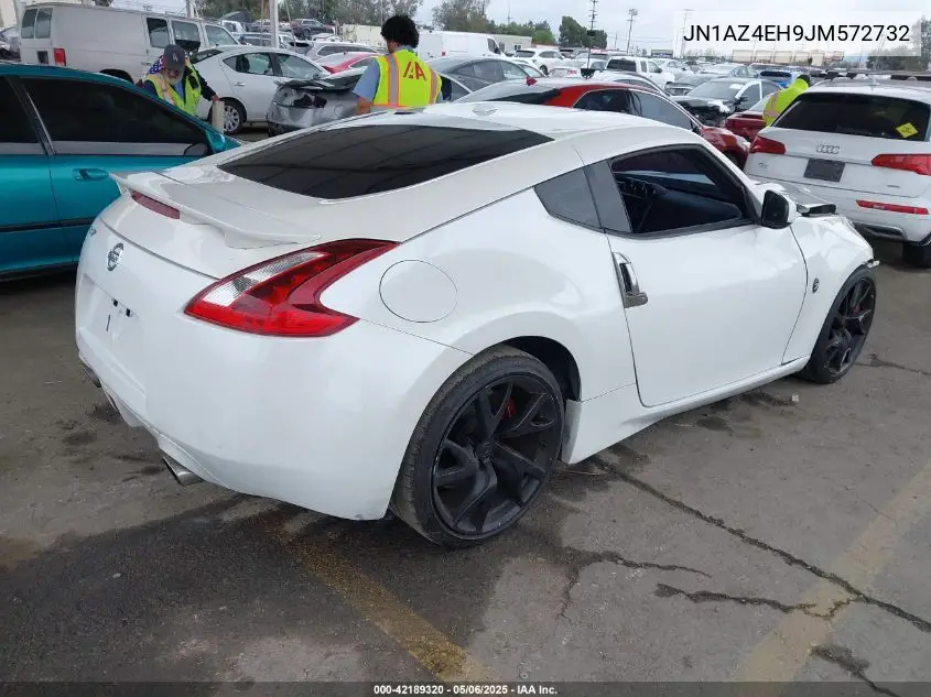 2018 Nissan 370Z VIN: JN1AZ4EH9JM572732 Lot: 42189320
