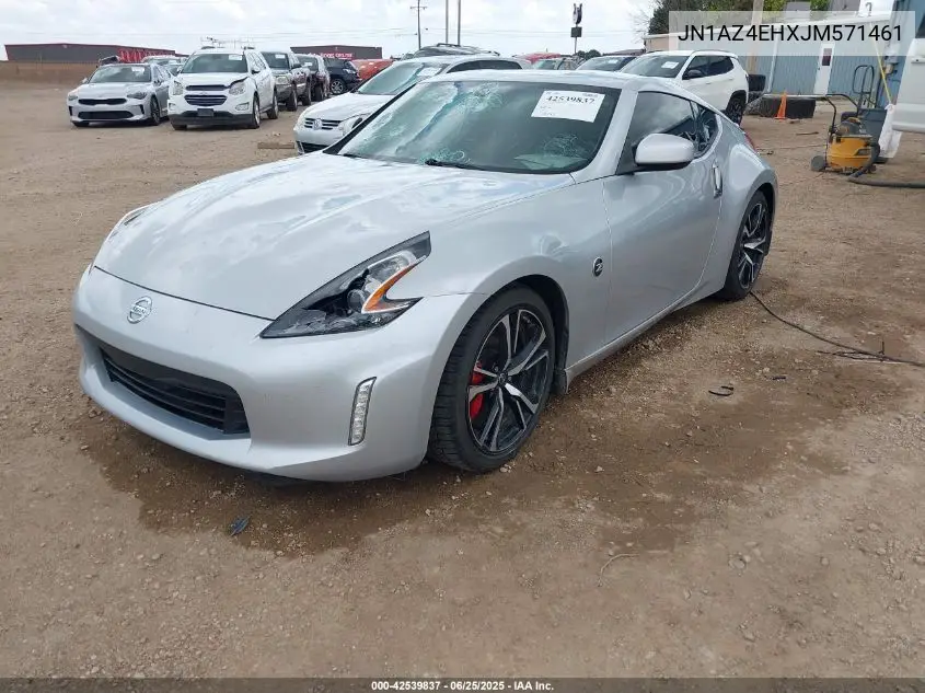 2018 Nissan 370Z Sport Tech VIN: JN1AZ4EHXJM571461 Lot: 42539837