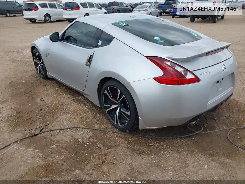 2018 Nissan 370Z Sport Tech VIN: JN1AZ4EHXJM571461 Lot: 42539837