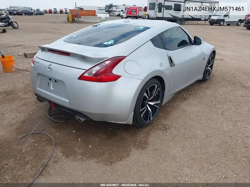 2018 Nissan 370Z Sport Tech VIN: JN1AZ4EHXJM571461 Lot: 42539837