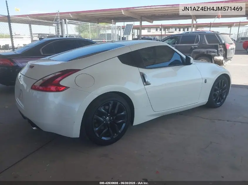 2018 Nissan 370Z Touring VIN: JN1AZ4EH4JM571469 Lot: 42630686