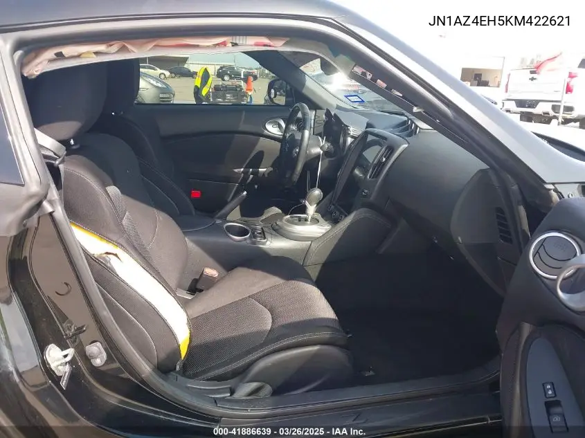 2019 Nissan 370Z VIN: JN1AZ4EH5KM422621 Lot: 41886639