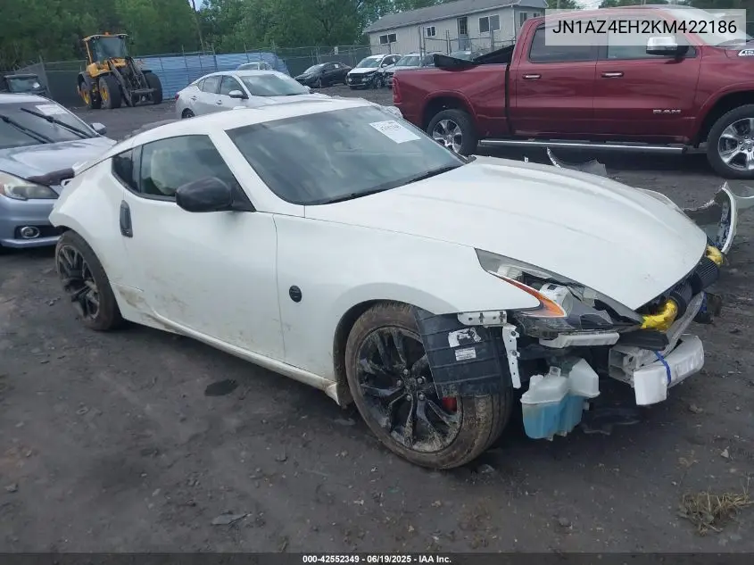 2019 Nissan 370Z Sport Touring VIN: JN1AZ4EH2KM422186 Lot: 42552349