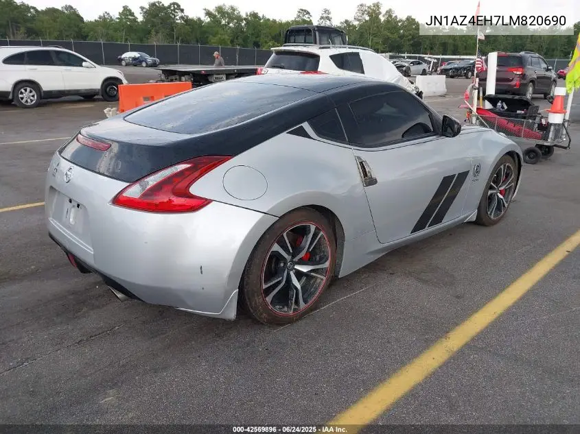 2020 Nissan 370Z Sport 7-Speed Automatic VIN: JN1AZ4EH7LM820690 Lot: 42569896