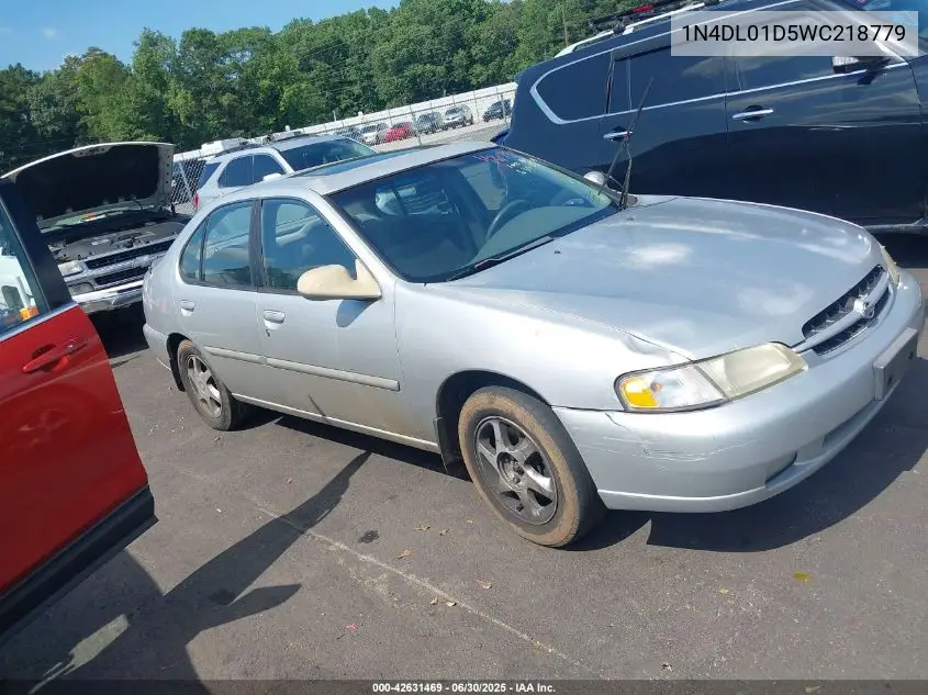 1N4DL01D5WC218779 1998 Nissan Altima Gle/Gxe/Se/Xe