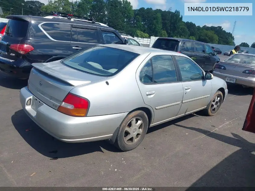 1N4DL01D5WC218779 1998 Nissan Altima Gle/Gxe/Se/Xe
