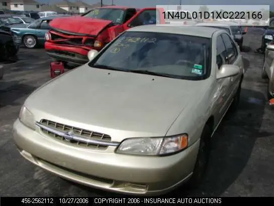1999 Nissan Altima VIN: 1N4DL01D1XC222166 Lot: 2562112
