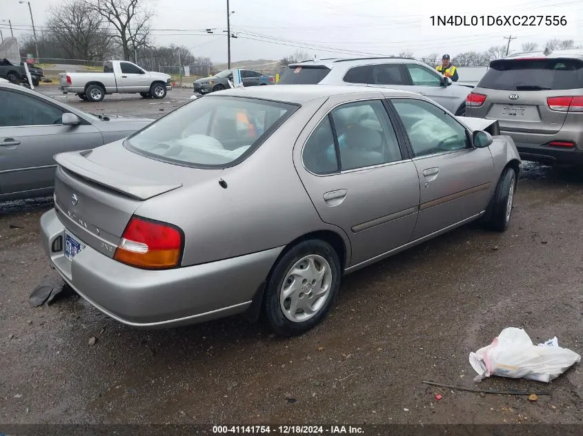 1999 Nissan Altima Gle/Gxe/Se/Se-L/Xe VIN: 1N4DL01D6XC227556 Lot: 41141754