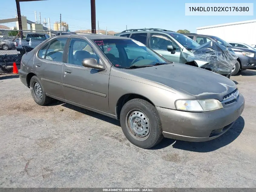 1999 Nissan Altima Gle/Gxe/Se/Se-L/Xe VIN: 1N4DL01D2XC176380 Lot: 42460710