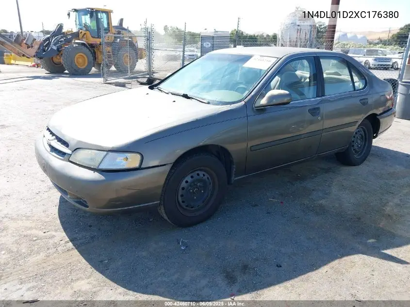 1999 Nissan Altima Gle/Gxe/Se/Se-L/Xe VIN: 1N4DL01D2XC176380 Lot: 42460710