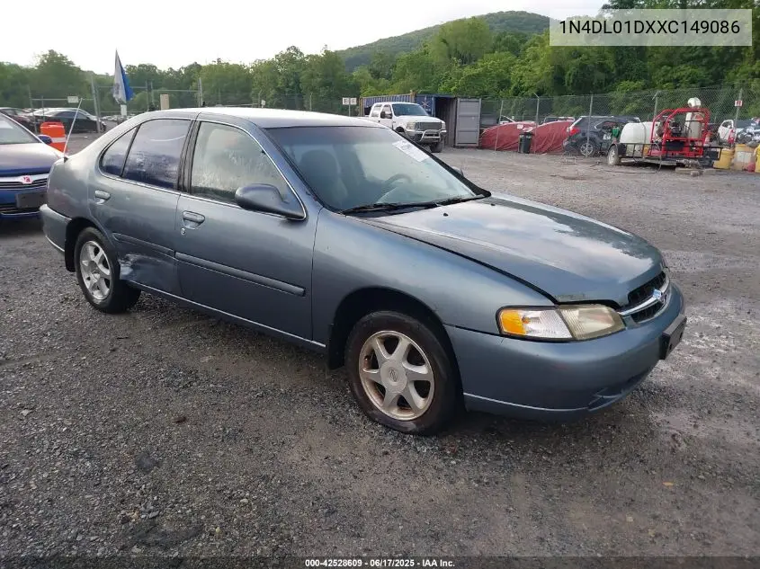 1999 Nissan Altima Gle/Gxe/Se/Se-L/Xe VIN: 1N4DL01DXXC149086 Lot: 42528609