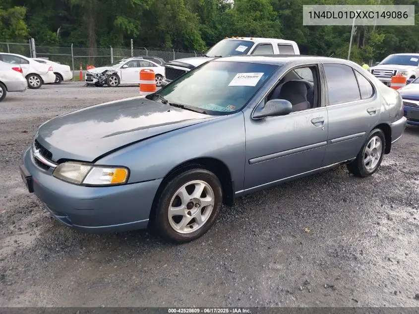 1999 Nissan Altima Gle/Gxe/Se/Se-L/Xe VIN: 1N4DL01DXXC149086 Lot: 42528609