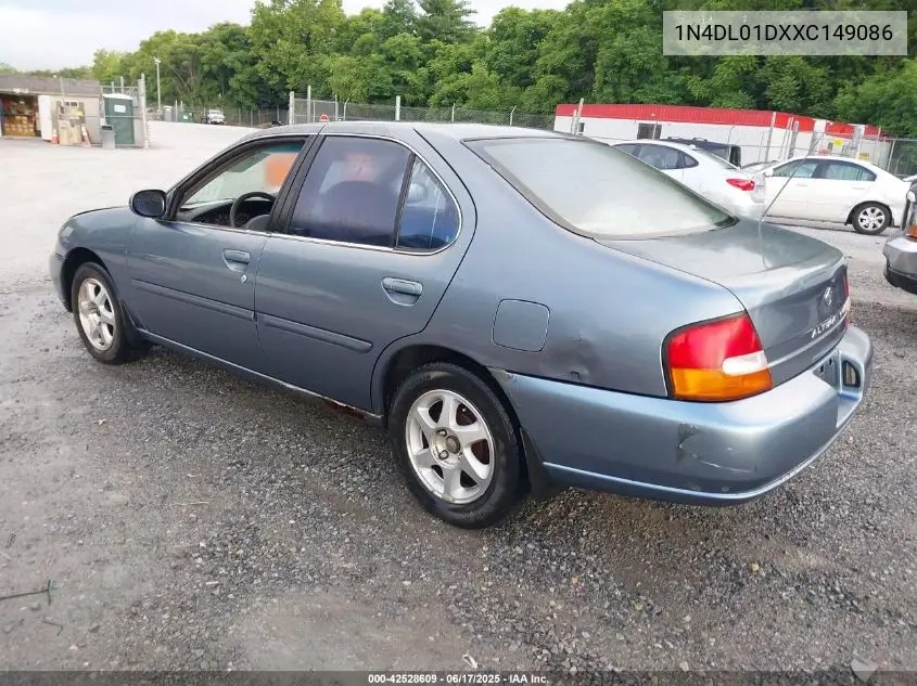 1999 Nissan Altima Gle/Gxe/Se/Se-L/Xe VIN: 1N4DL01DXXC149086 Lot: 42528609