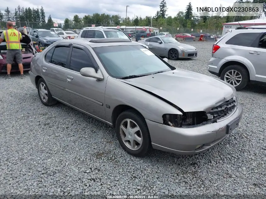 1999 Nissan Altima Gle/Gxe/Se/Se-L/Xe VIN: 1N4DL01D8XC230863 Lot: 42605196