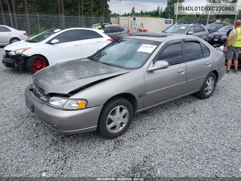 1999 Nissan Altima Gle/Gxe/Se/Se-L/Xe VIN: 1N4DL01D8XC230863 Lot: 42605196
