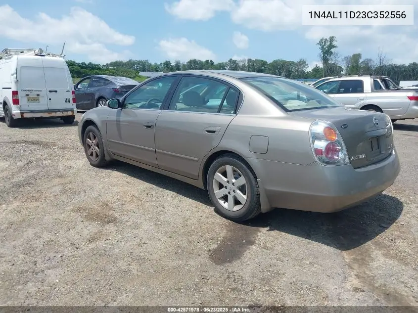 2003 Nissan Altima 2.5 S VIN: 1N4AL11D23C352556 Lot: 42571978