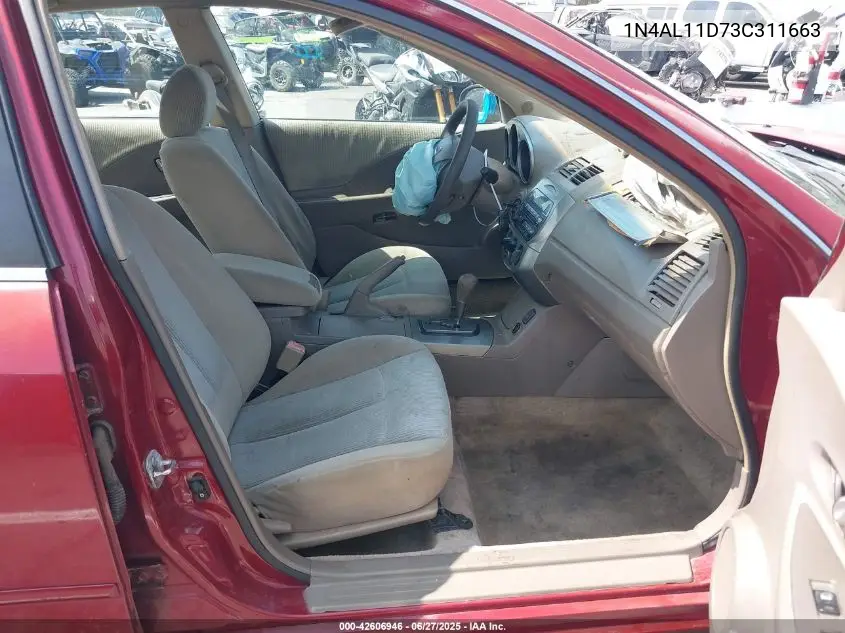 2003 Nissan Altima 2.5 S VIN: 1N4AL11D73C311663 Lot: 42606946
