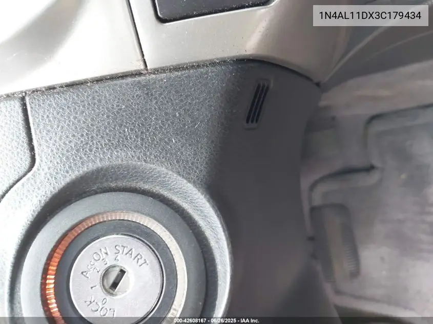 2003 Nissan Altima 2.5 S VIN: 1N4AL11DX3C179434 Lot: 42608167